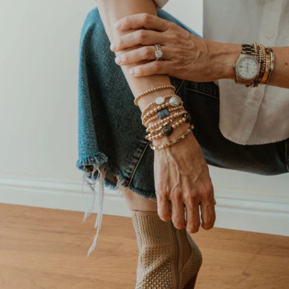 Square Bead Bracelet