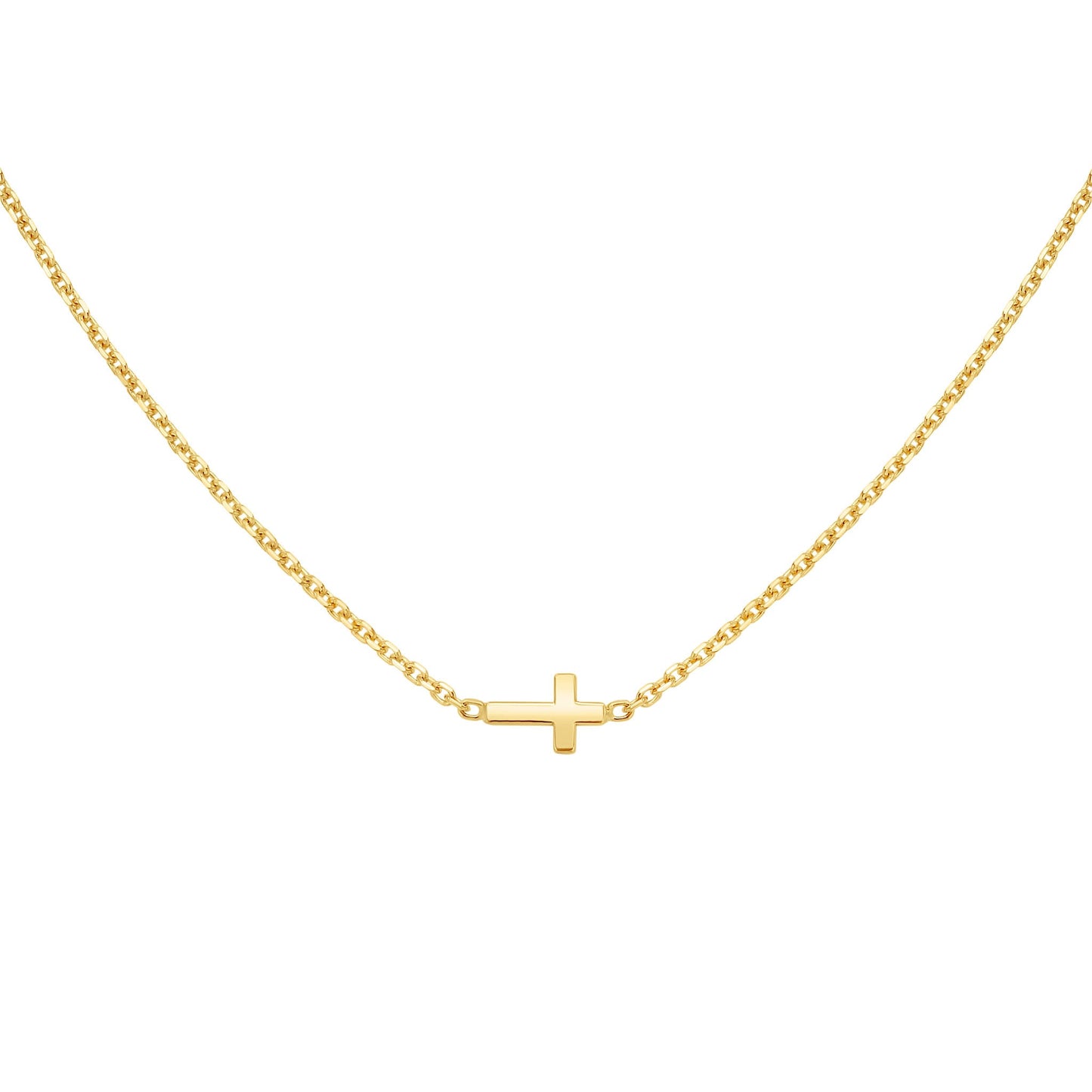 Mini Cross Necklace LeahJessica