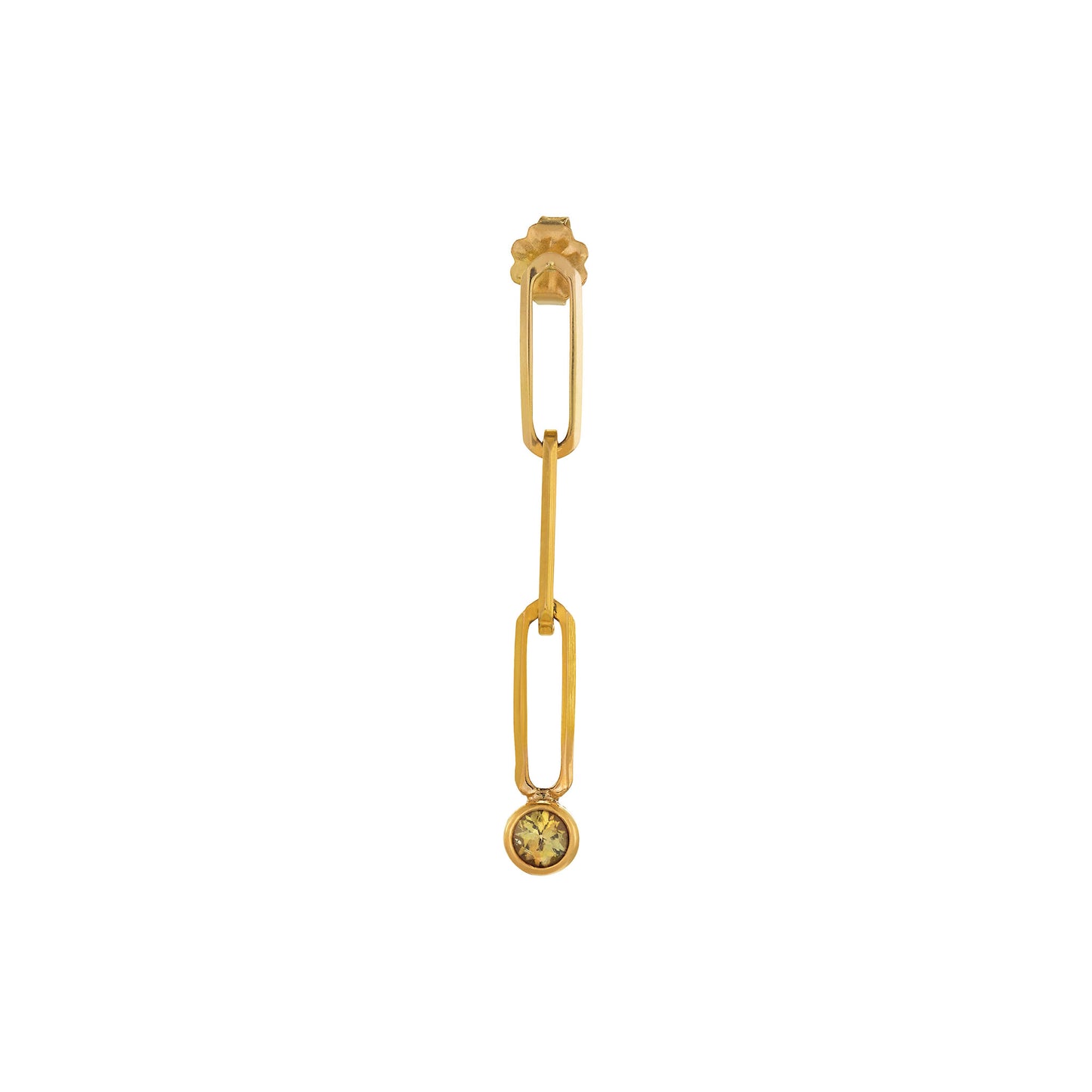 Layla Short Chain Stud Earring LeahJessica Jewelry