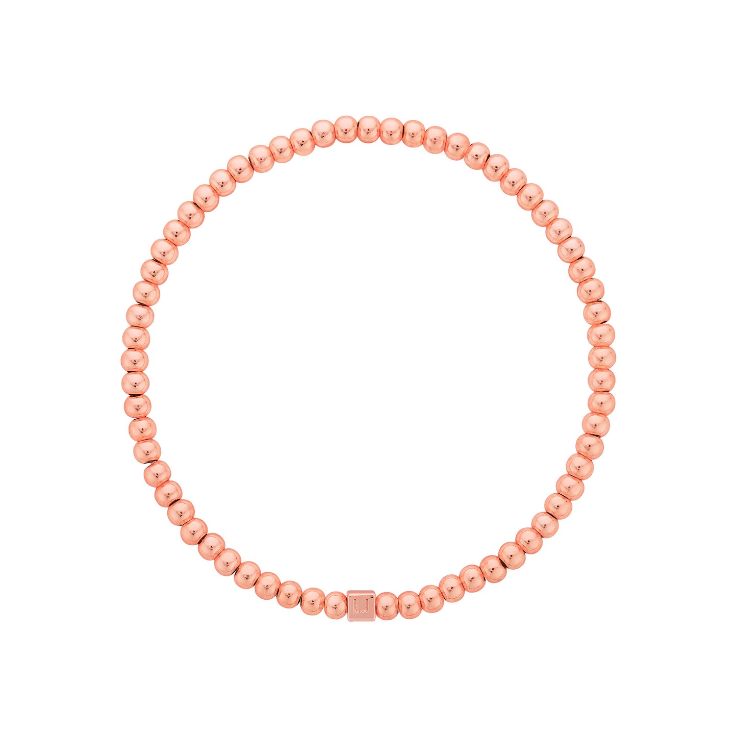 3mm Gold Filled Bead Bracelet