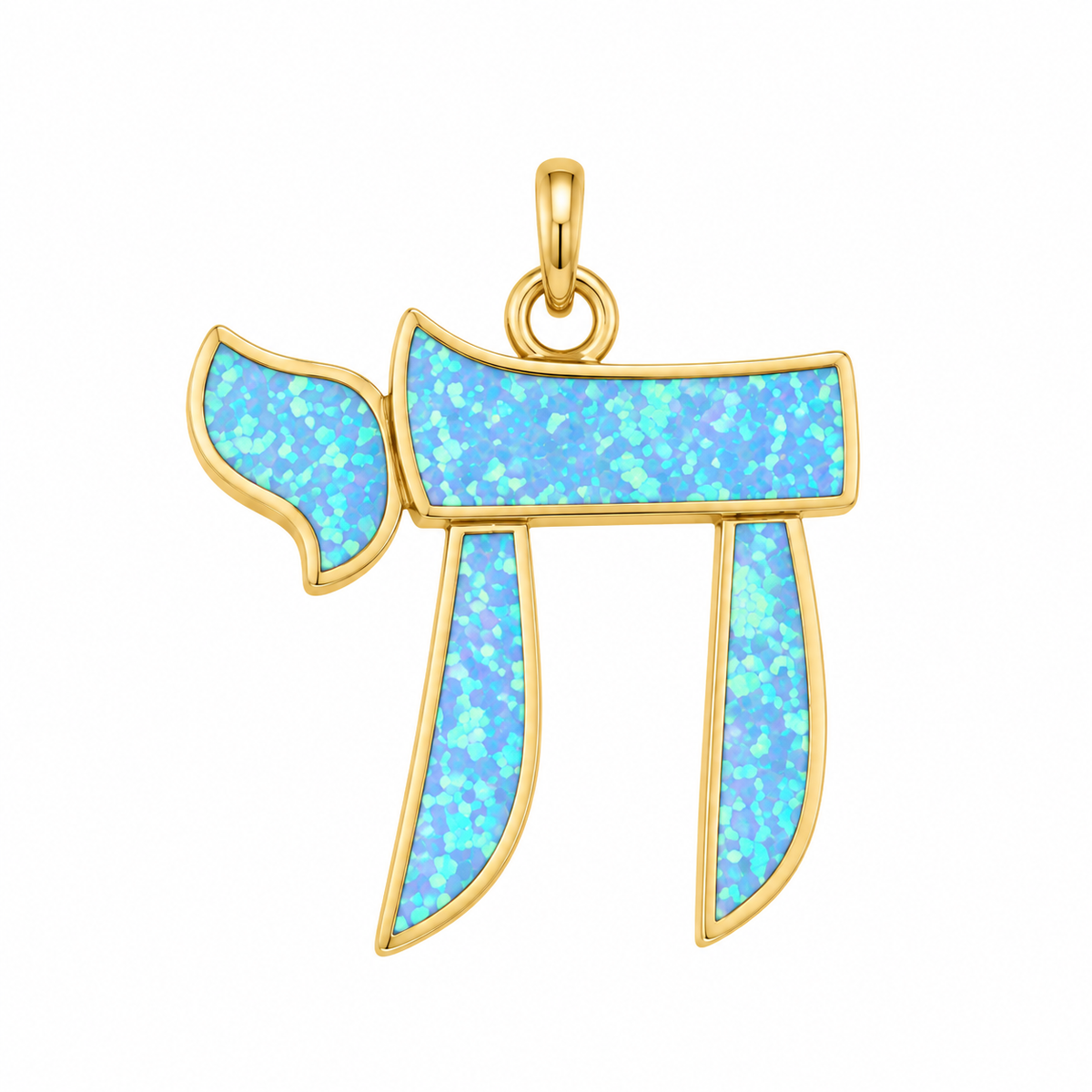 Something Blue Chai Pendant