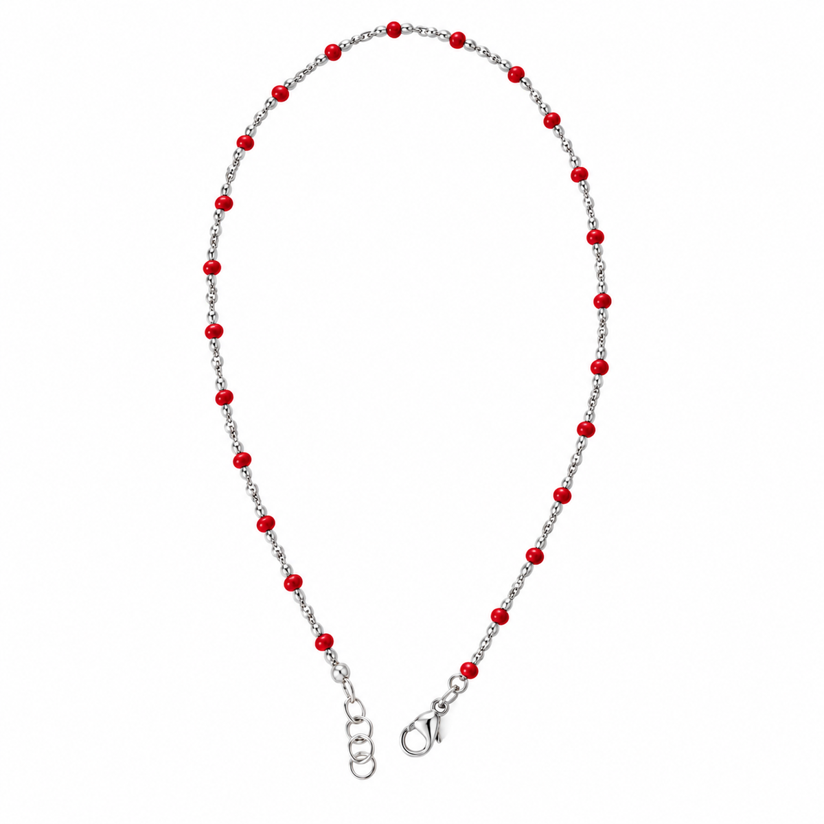 Something Blue Sterling Silver Anklet
