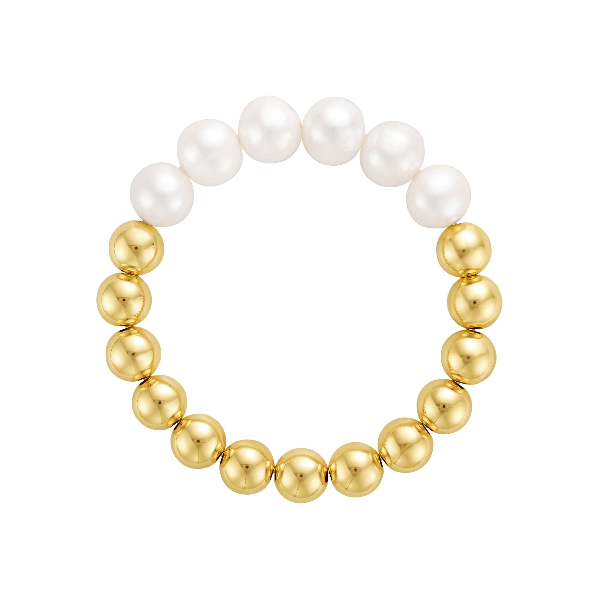 Bead Bracelet - 6 Freshwater Pearls | LeahJessica Jewelry