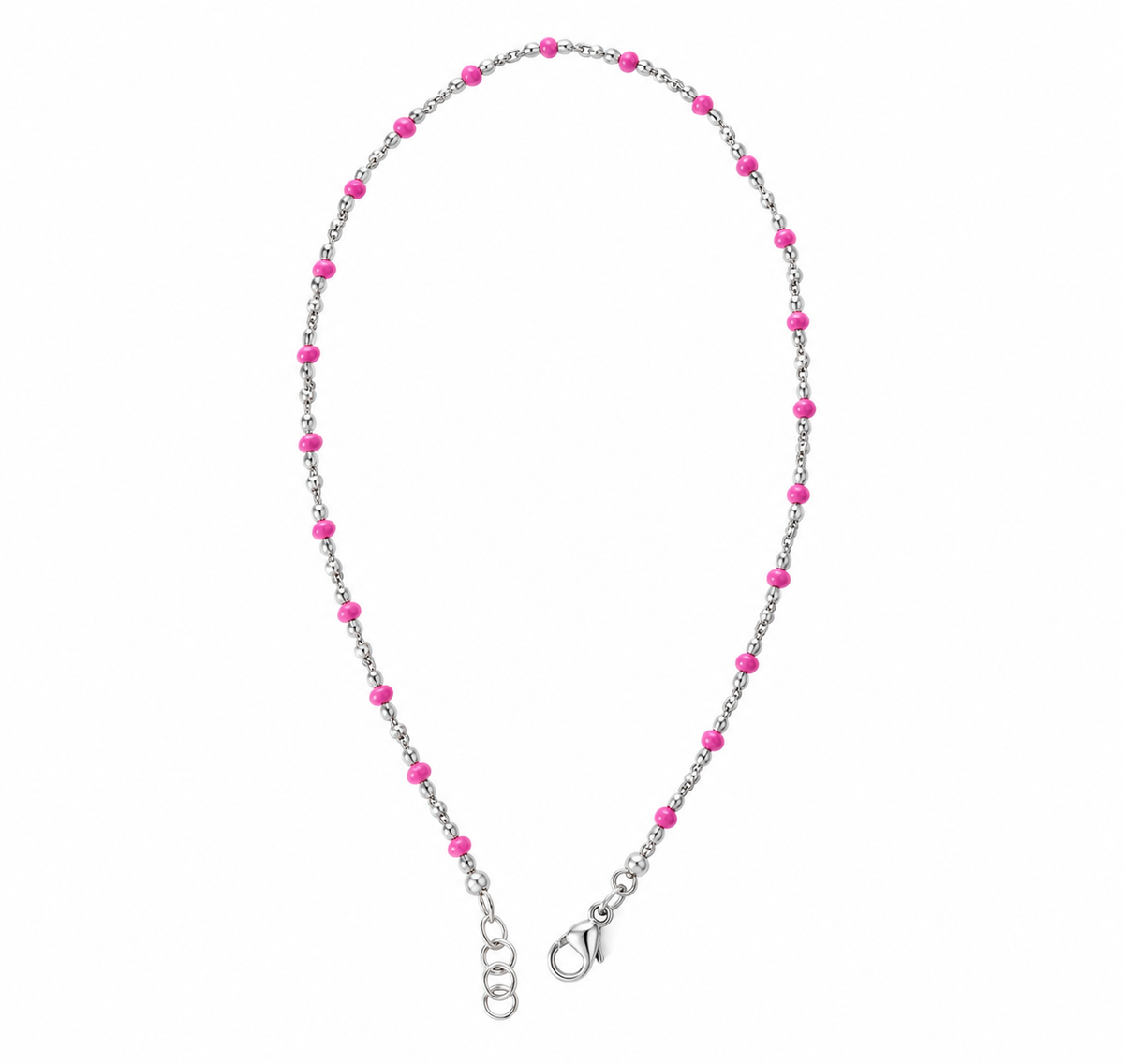 Something Blue Sterling Silver Anklet