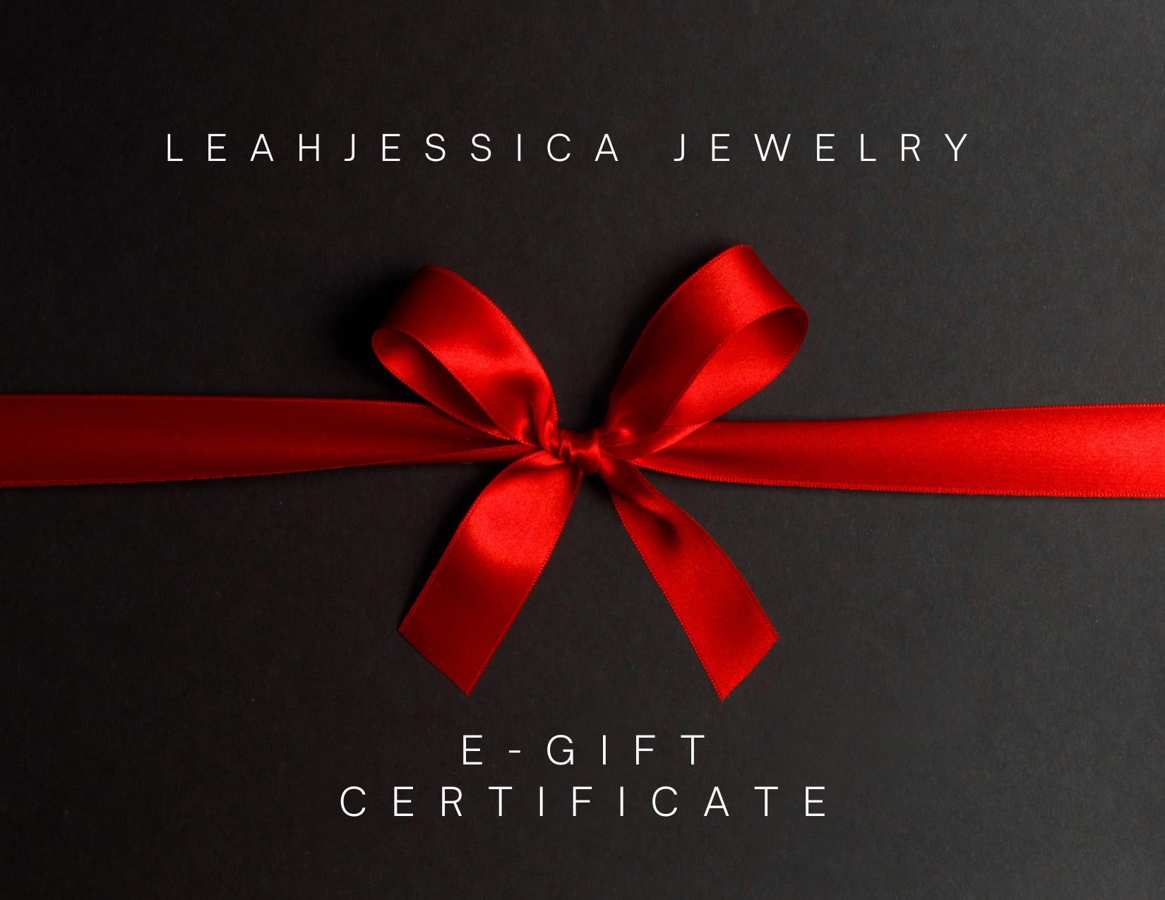 LeahJessica Jewelry E-Gift Card