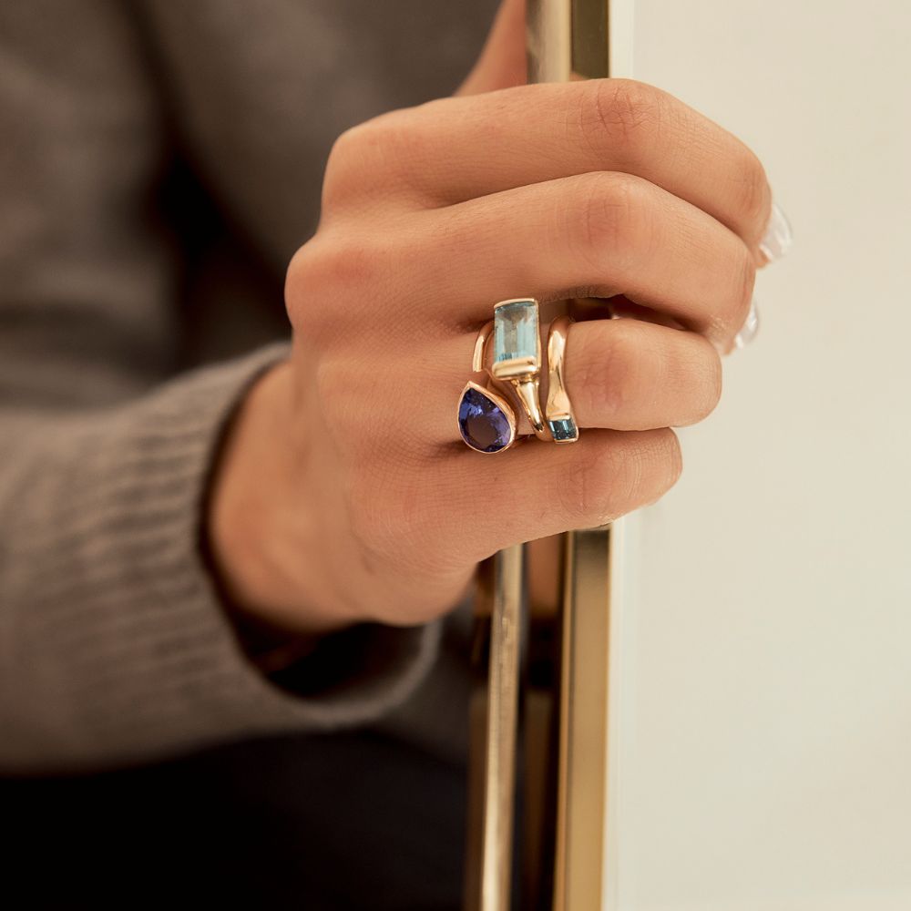 Sarea Tanzanite Gemstone Ring