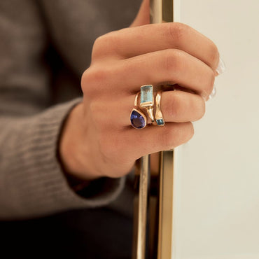 Sarea Tanzanite Gemstone Ring
