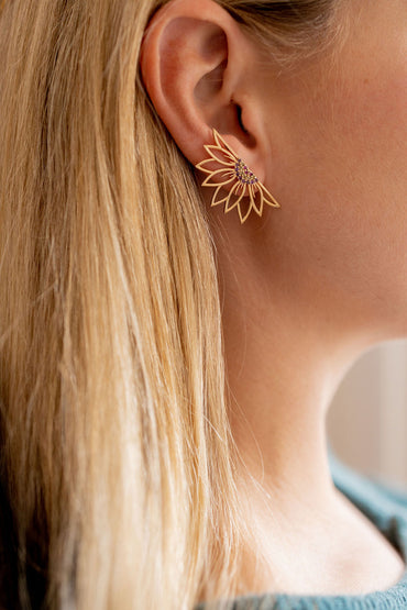 Flower Stud Earring