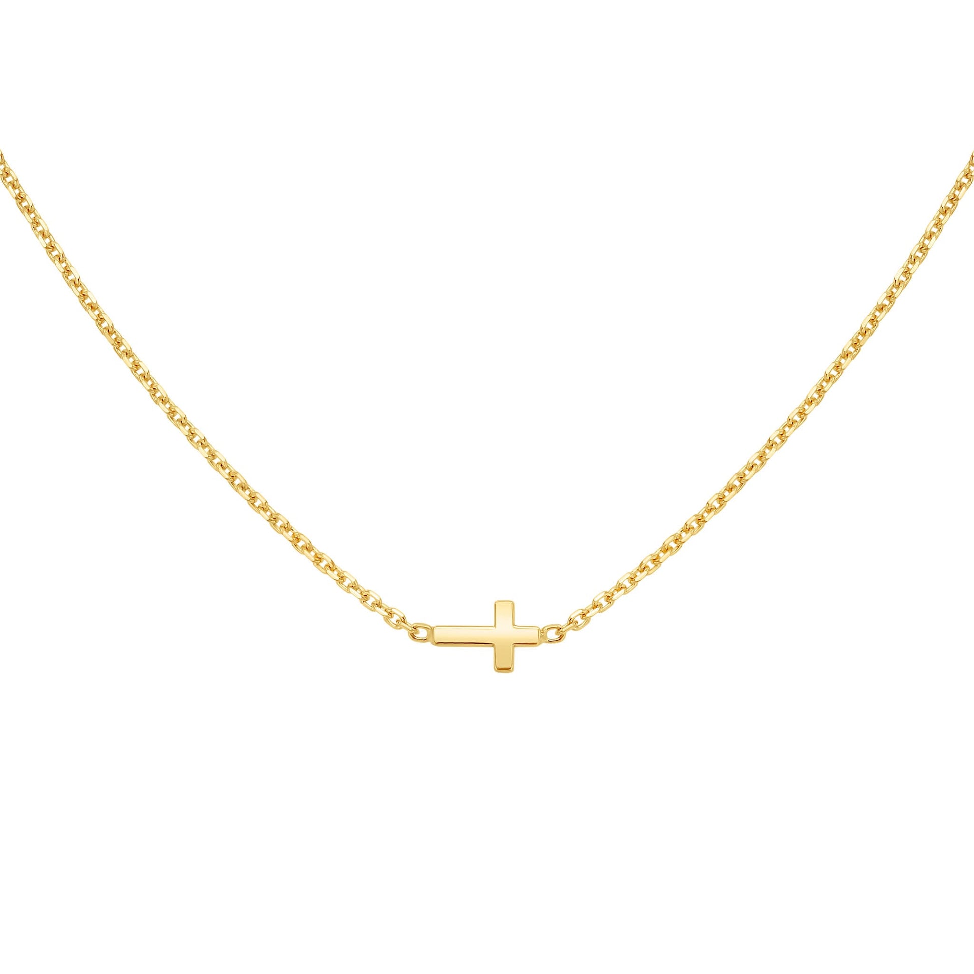 Mini Cross Necklace LeahJessica 