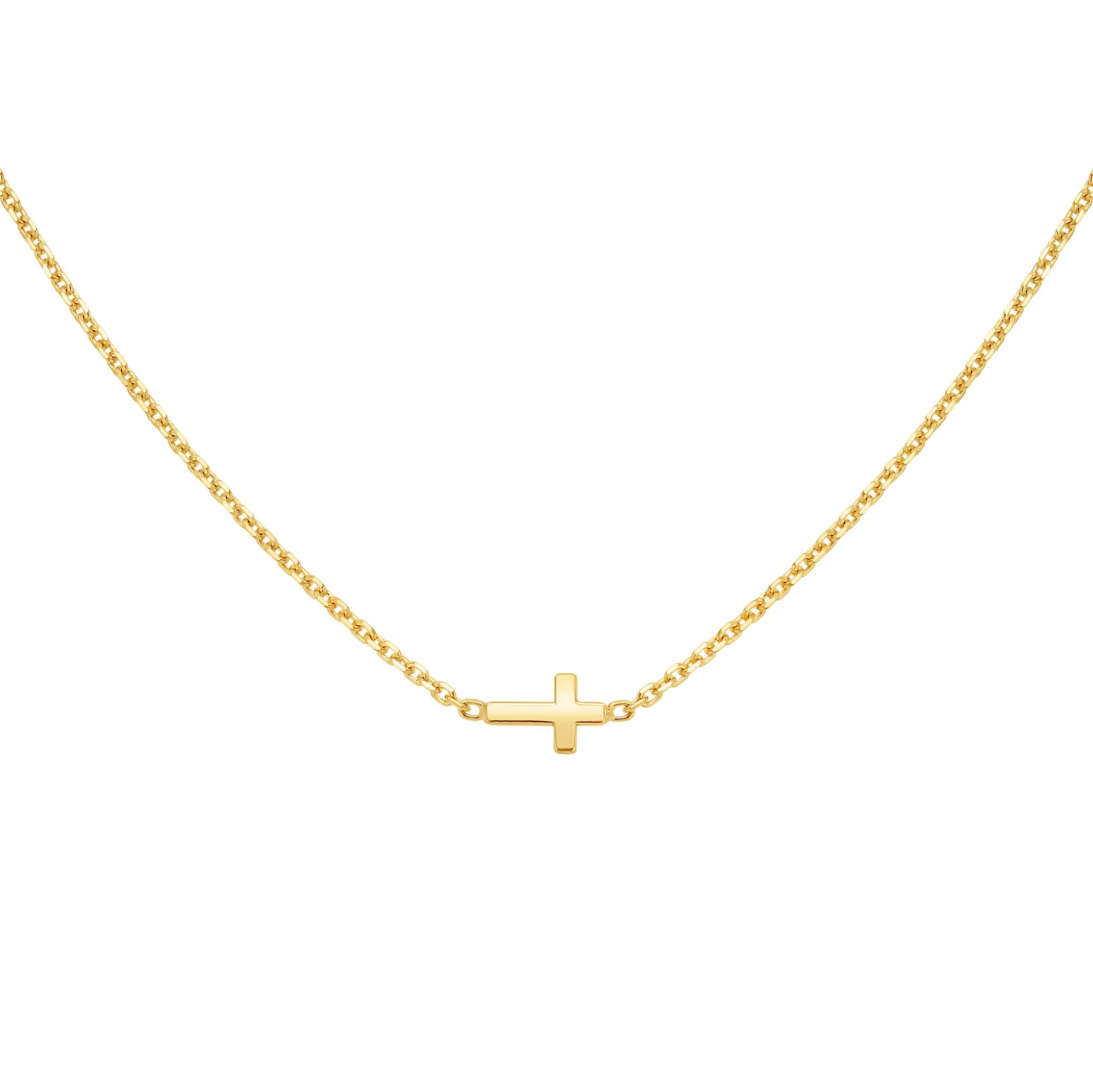 Mini Cross Necklace LeahJessica 