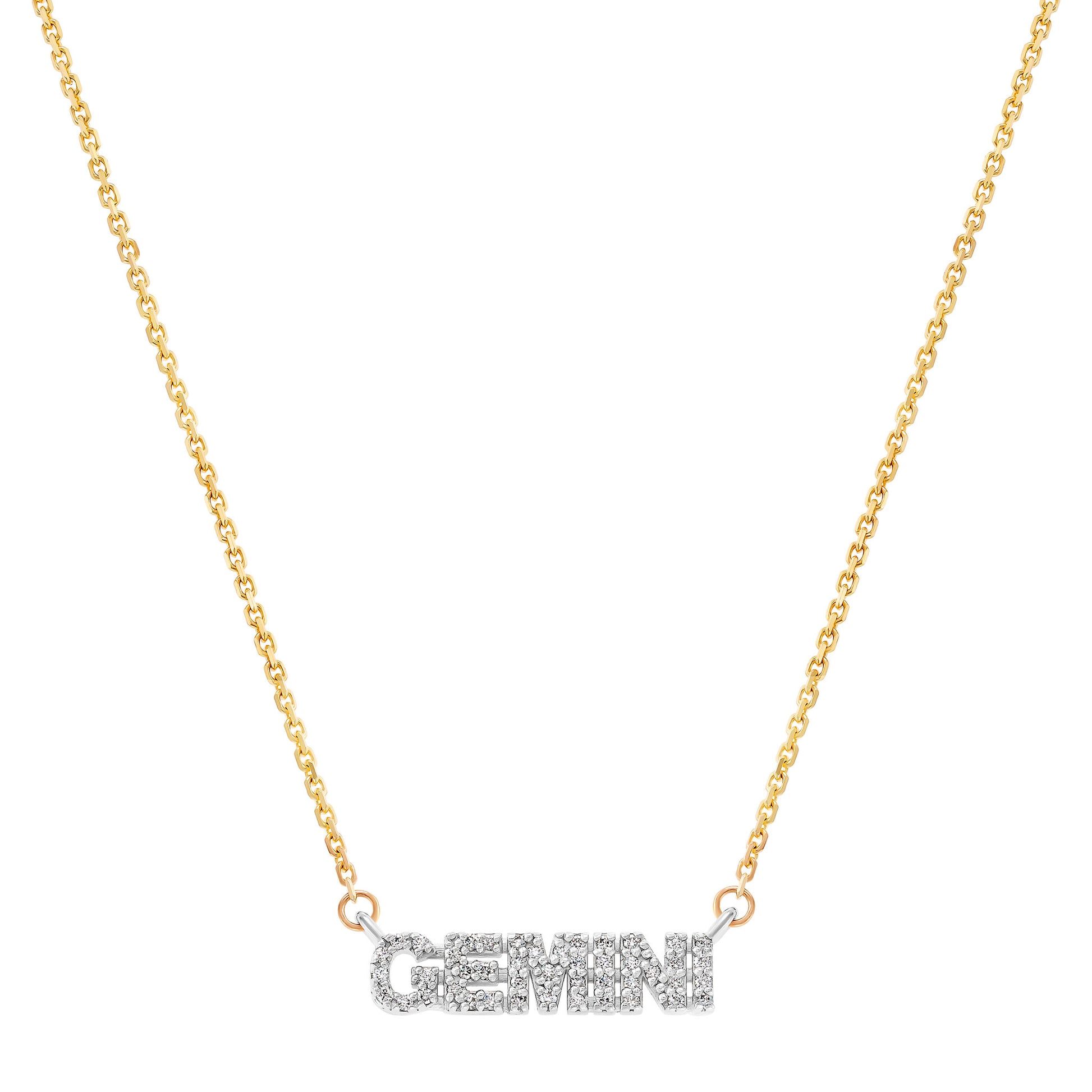 LeahJessica Mini Diamond Zodiac Necklace