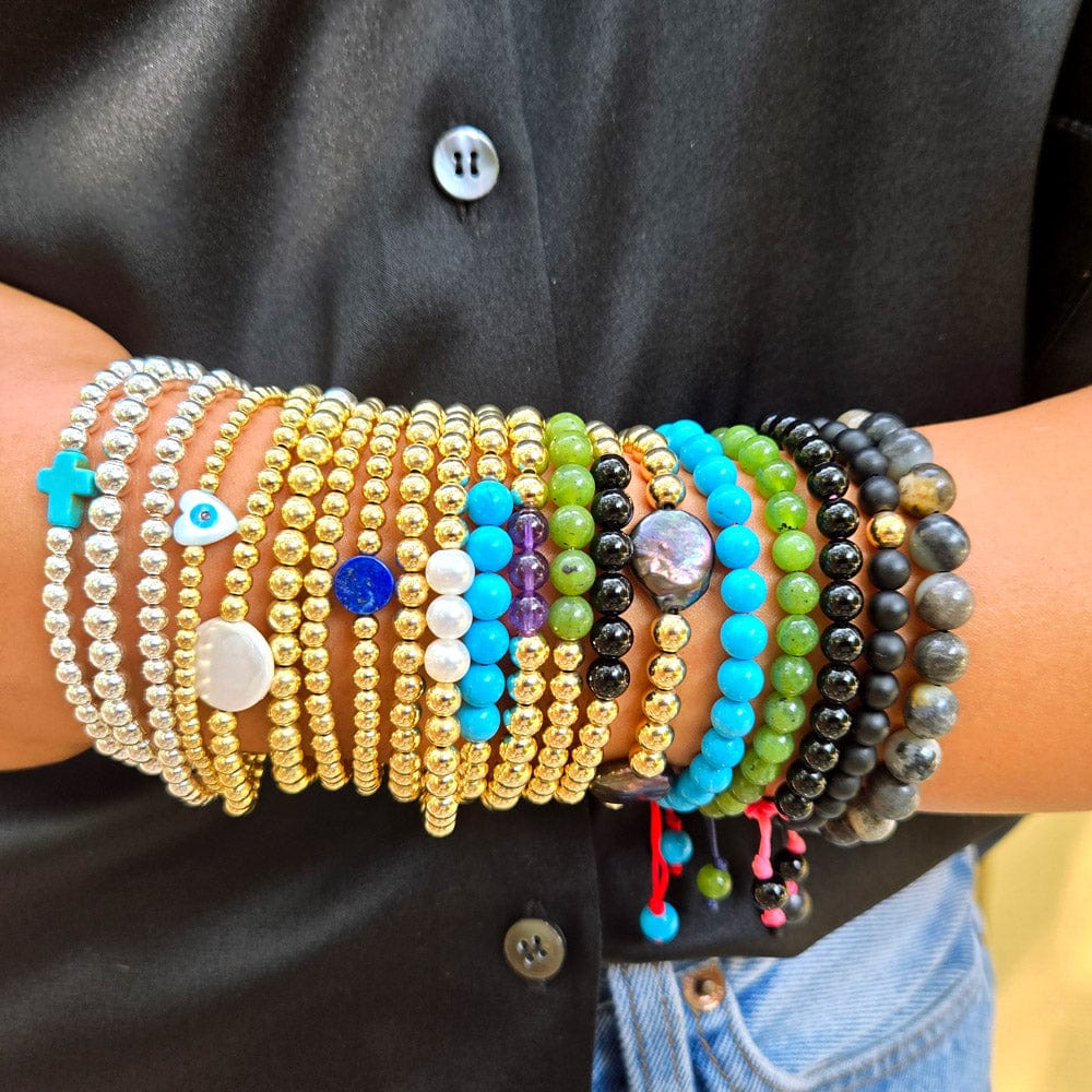 Amethyst & Bead Bracelet | LeahJessica Jewelry