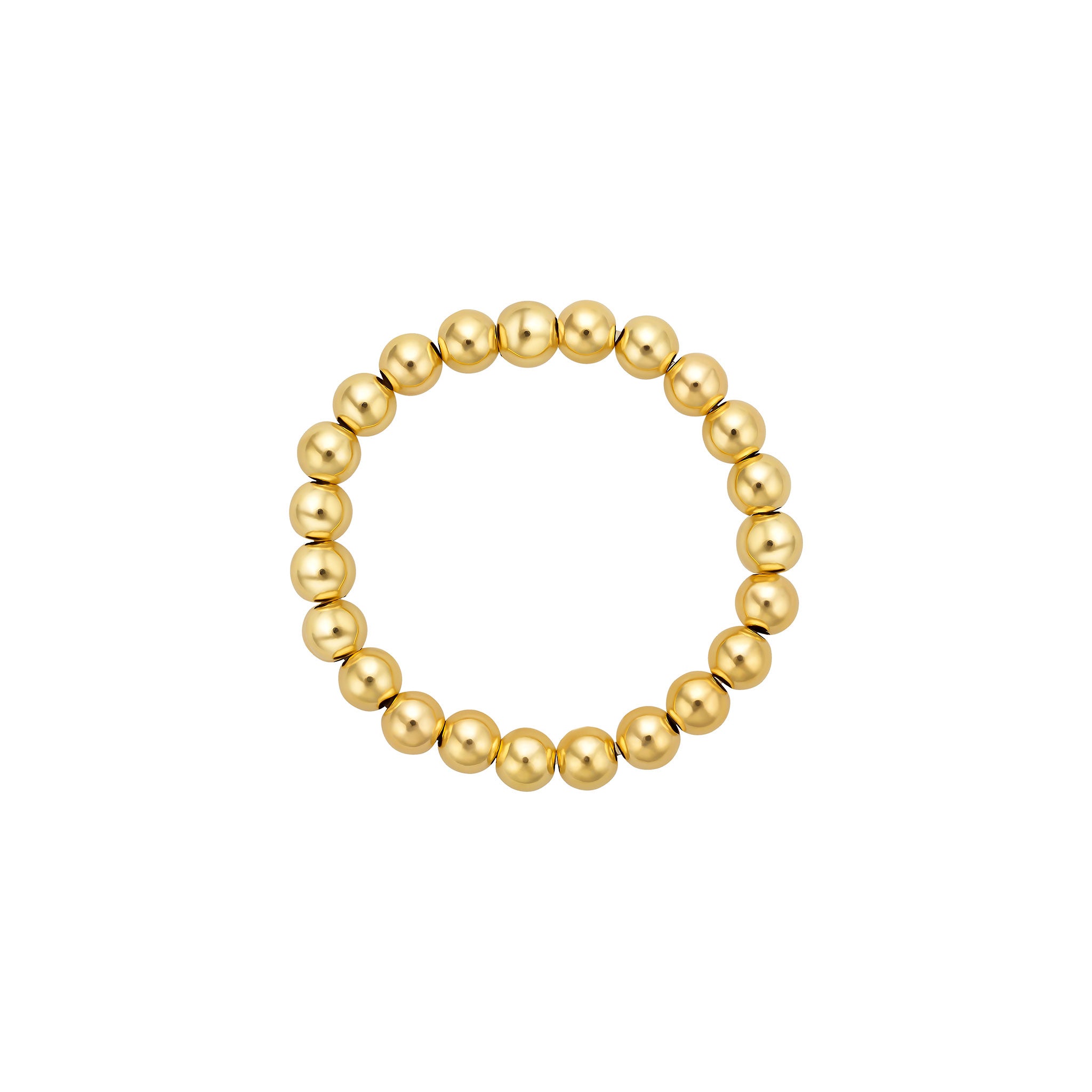 Bead Ring| LeahJessica Jewelry-Yellow Gold 