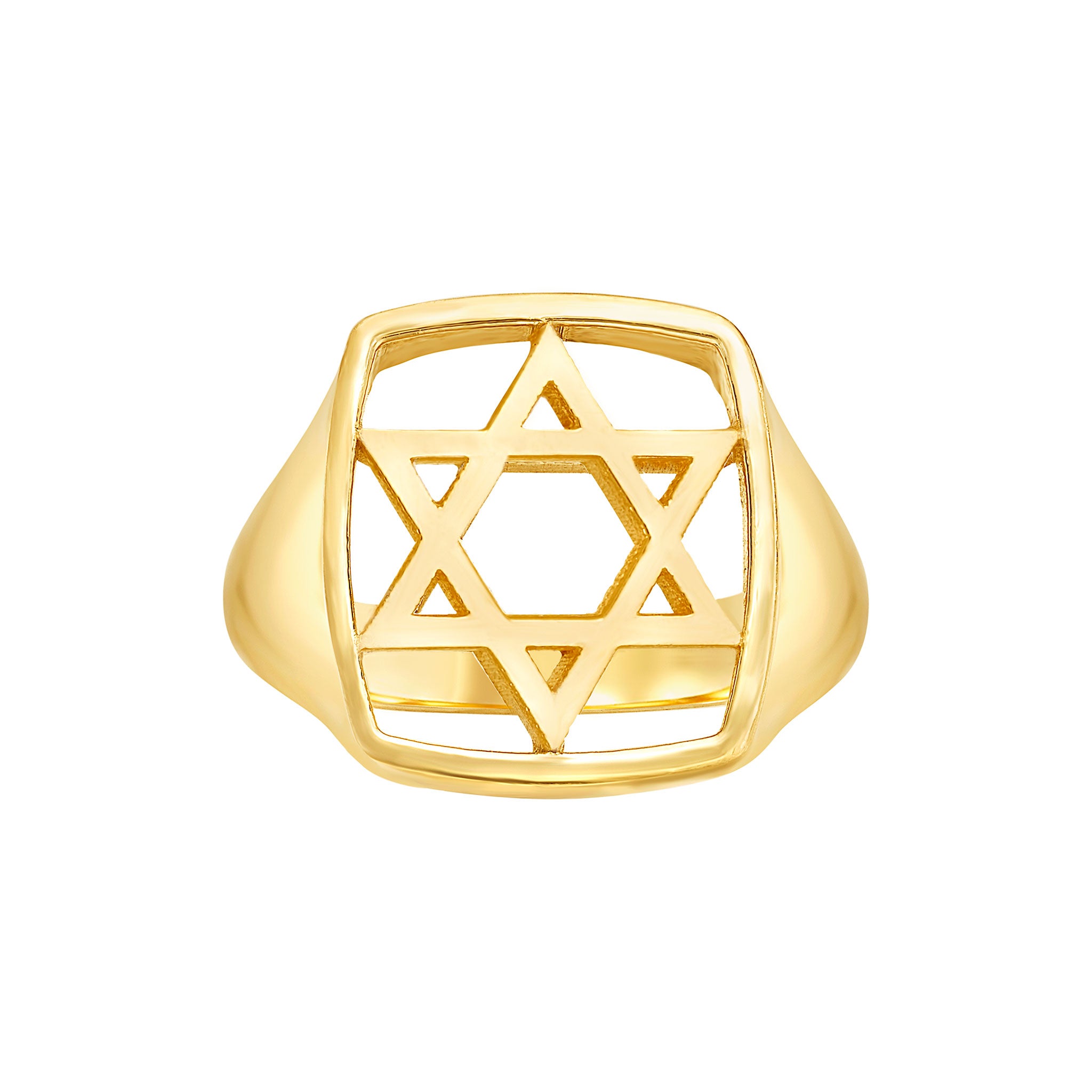 The Ahavah Signet Pinky Ring