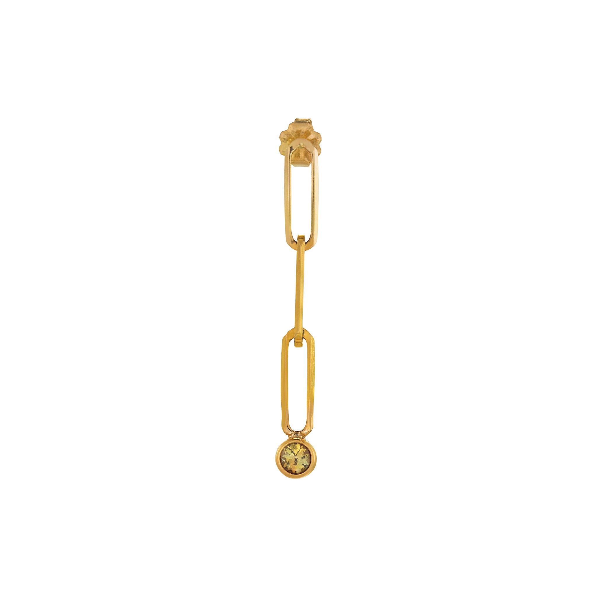 Layla Short Chain Stud Earring LeahJessica Jewelry