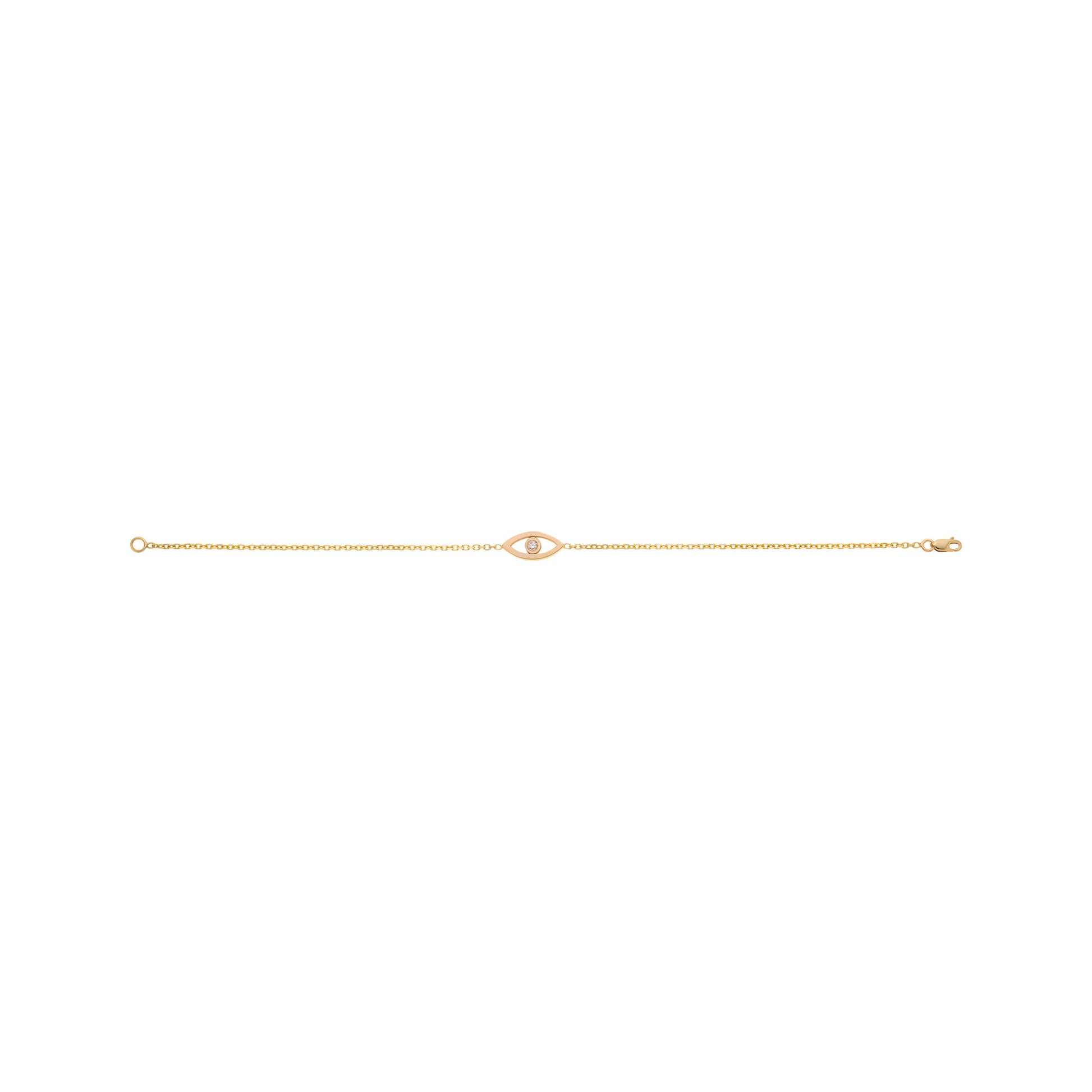 LeahJessica Eye With Diamond Bracelet