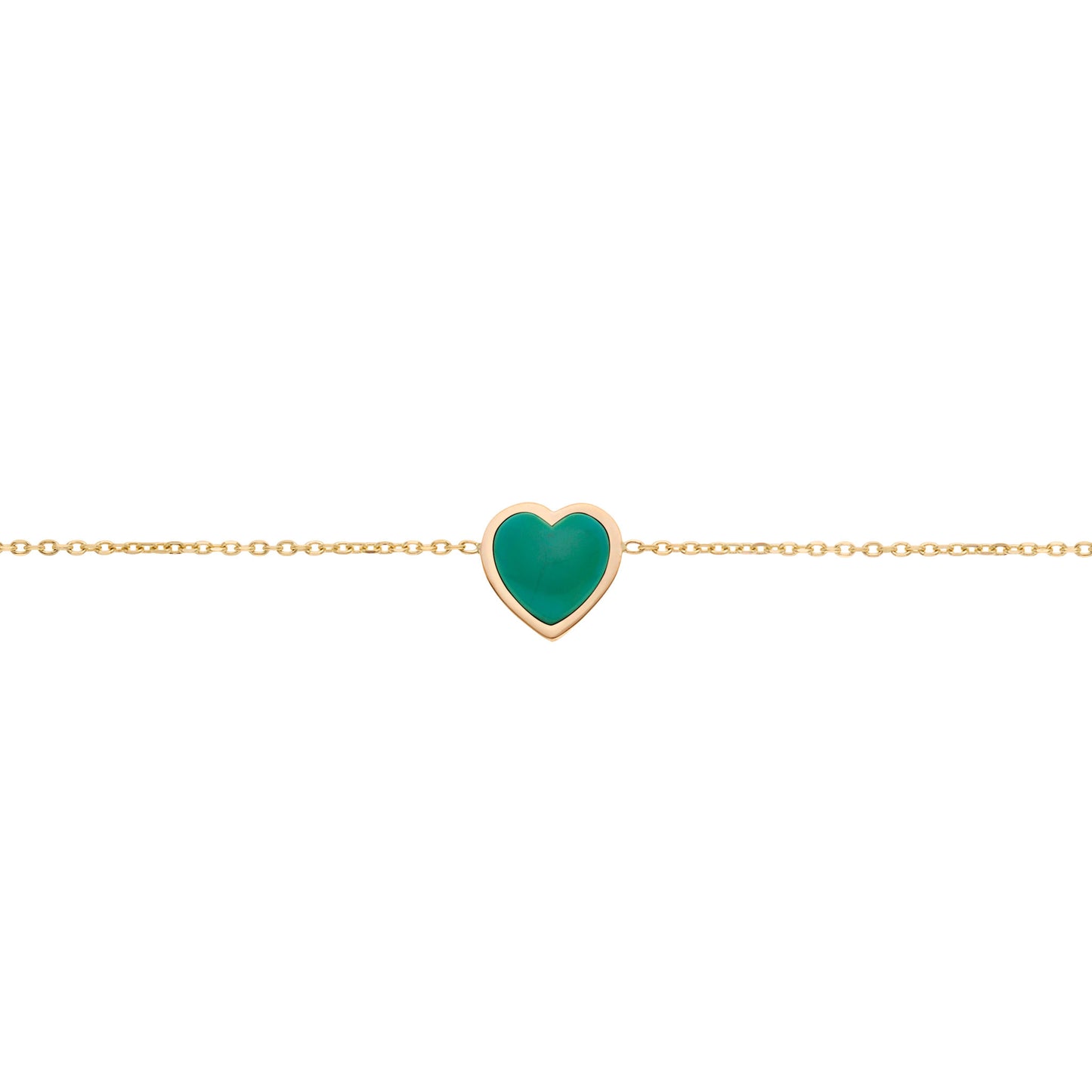 LeahJessica Turquoise Heart Bracelet