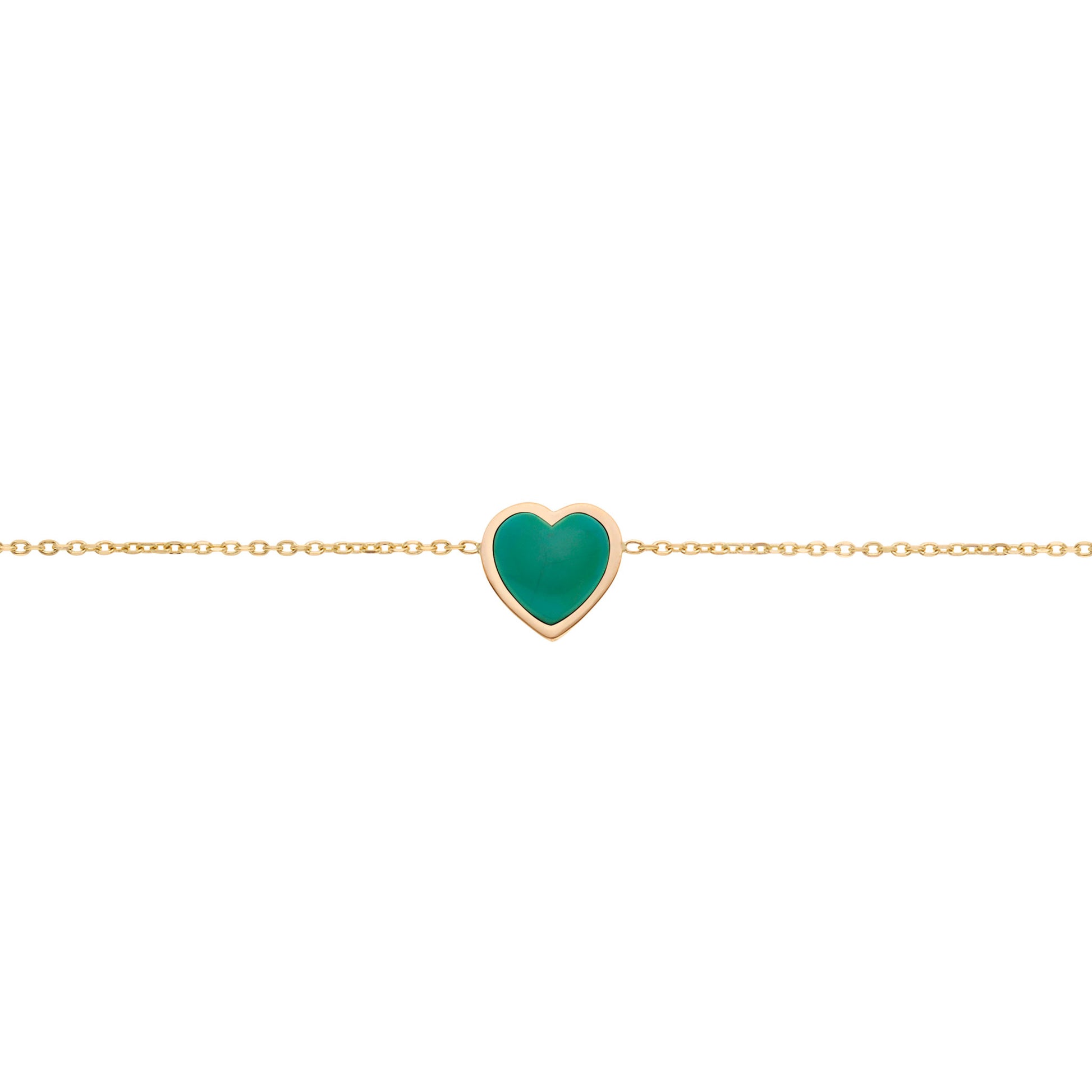LeahJessica Turquoise Heart Bracelet
