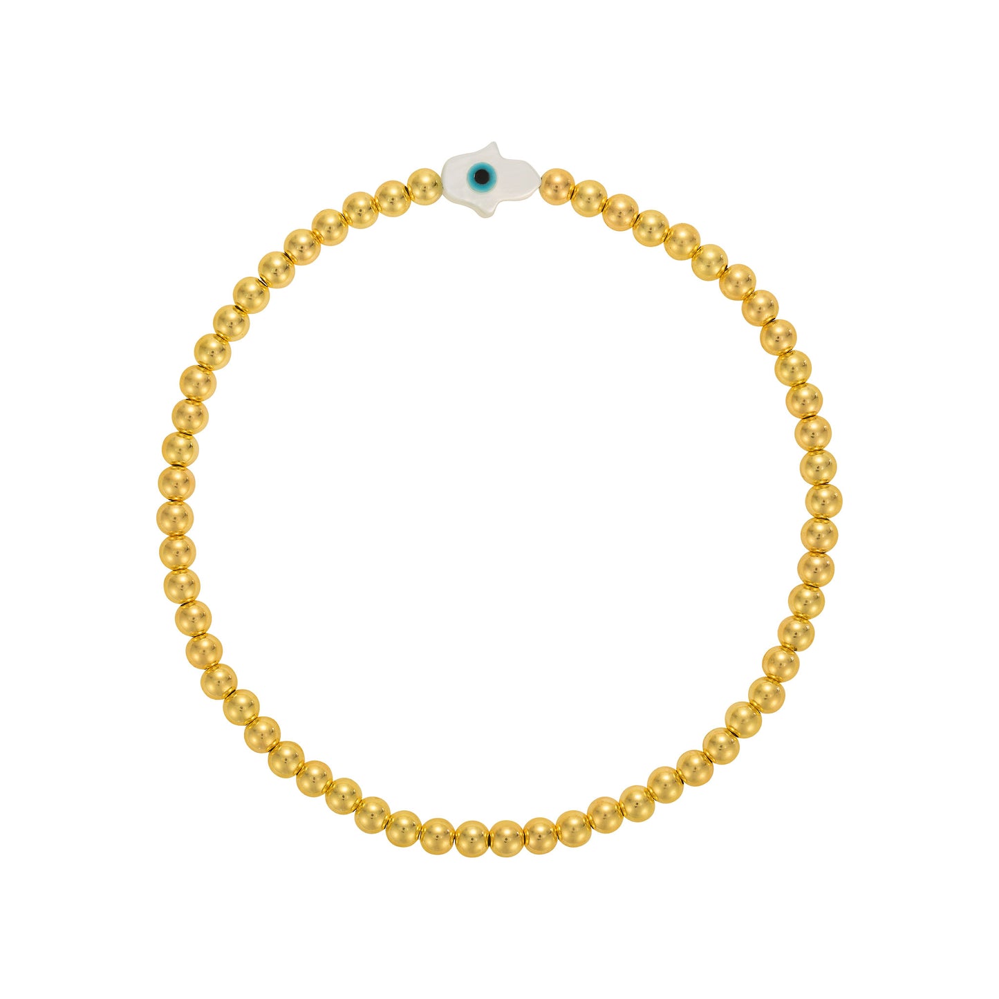 Gold Filled with Hamsa