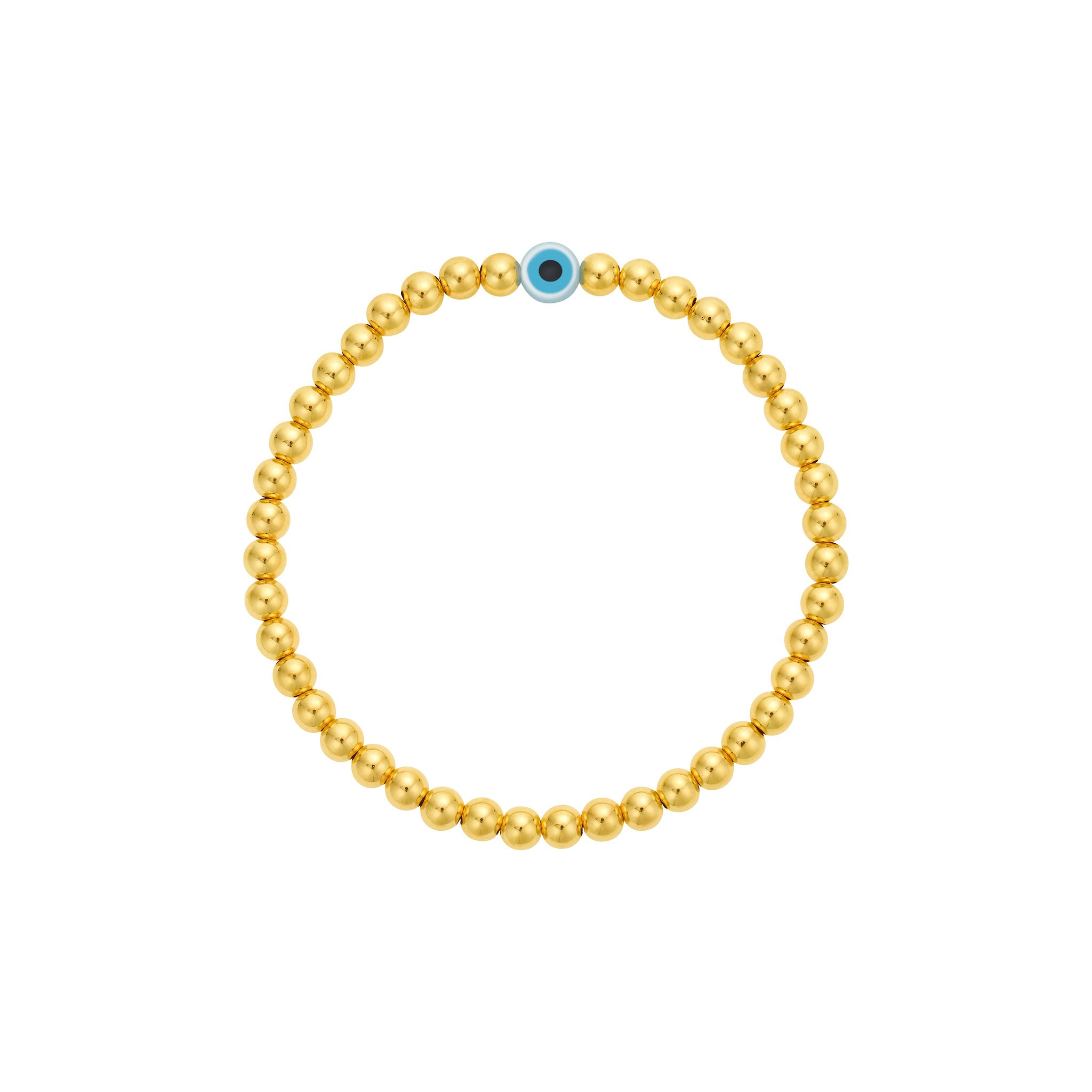 Baby Bead Bracelet - Evil Eye | LeahJessica Jewelry