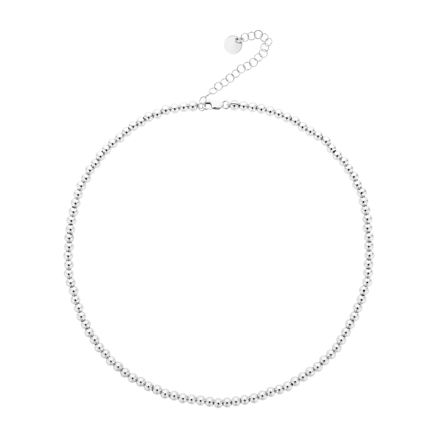 LJ 4mm Gold Filled Bead Necklace