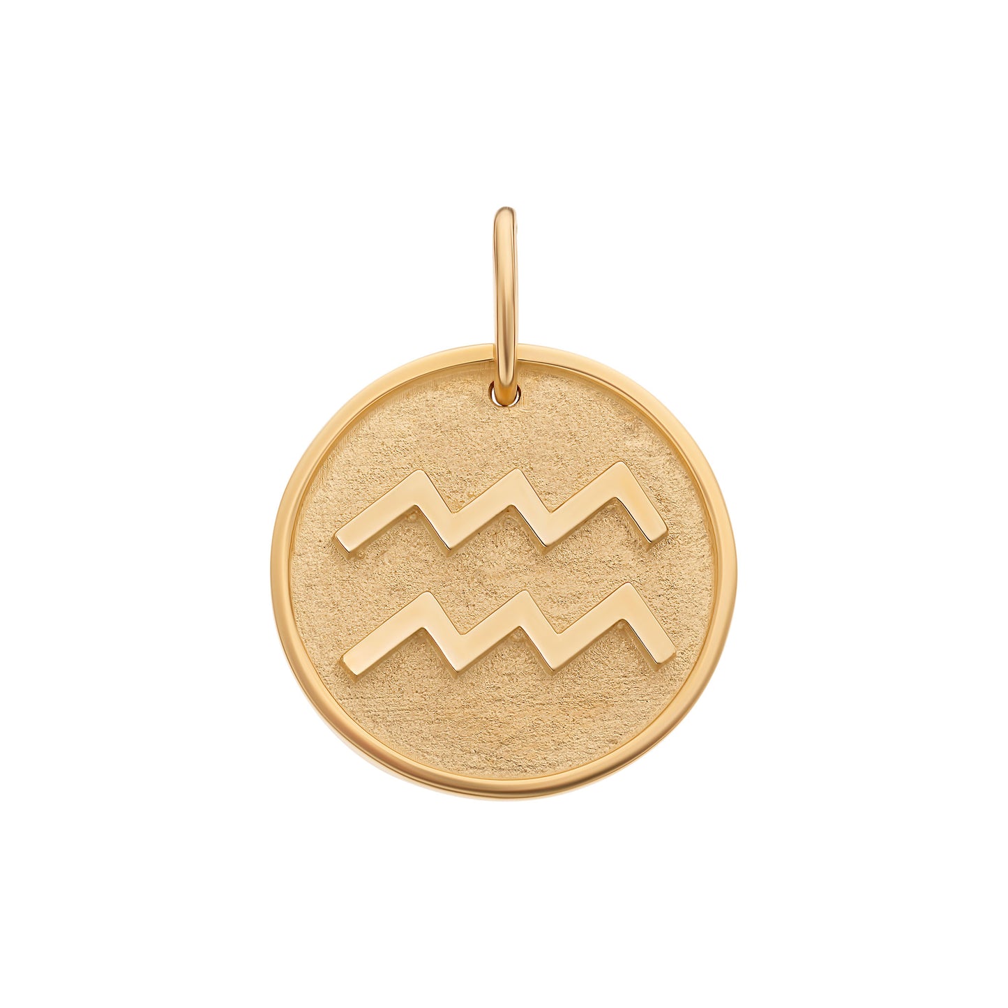 Aquarius Zodiac Charm