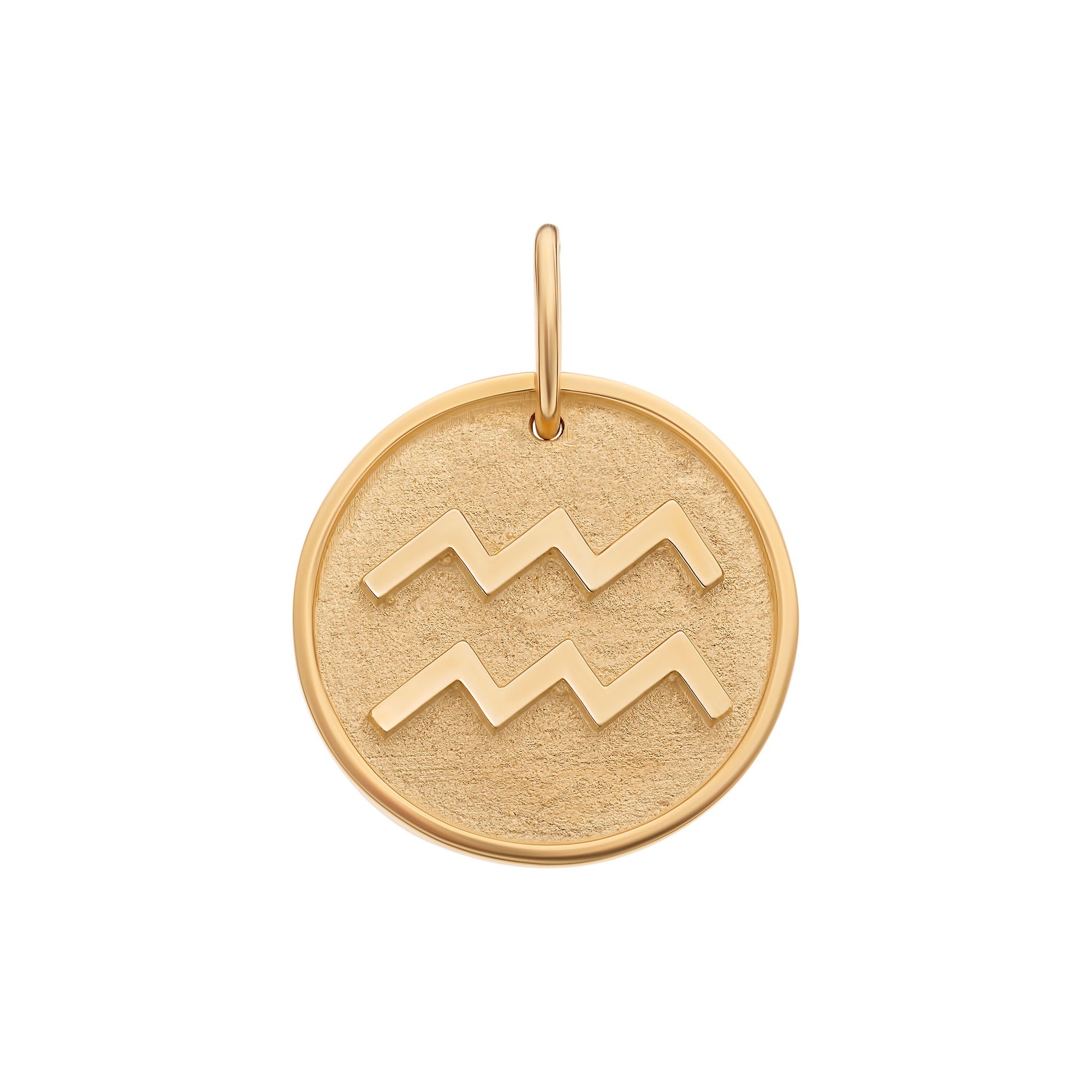 Aquarius Zodiac Charm
