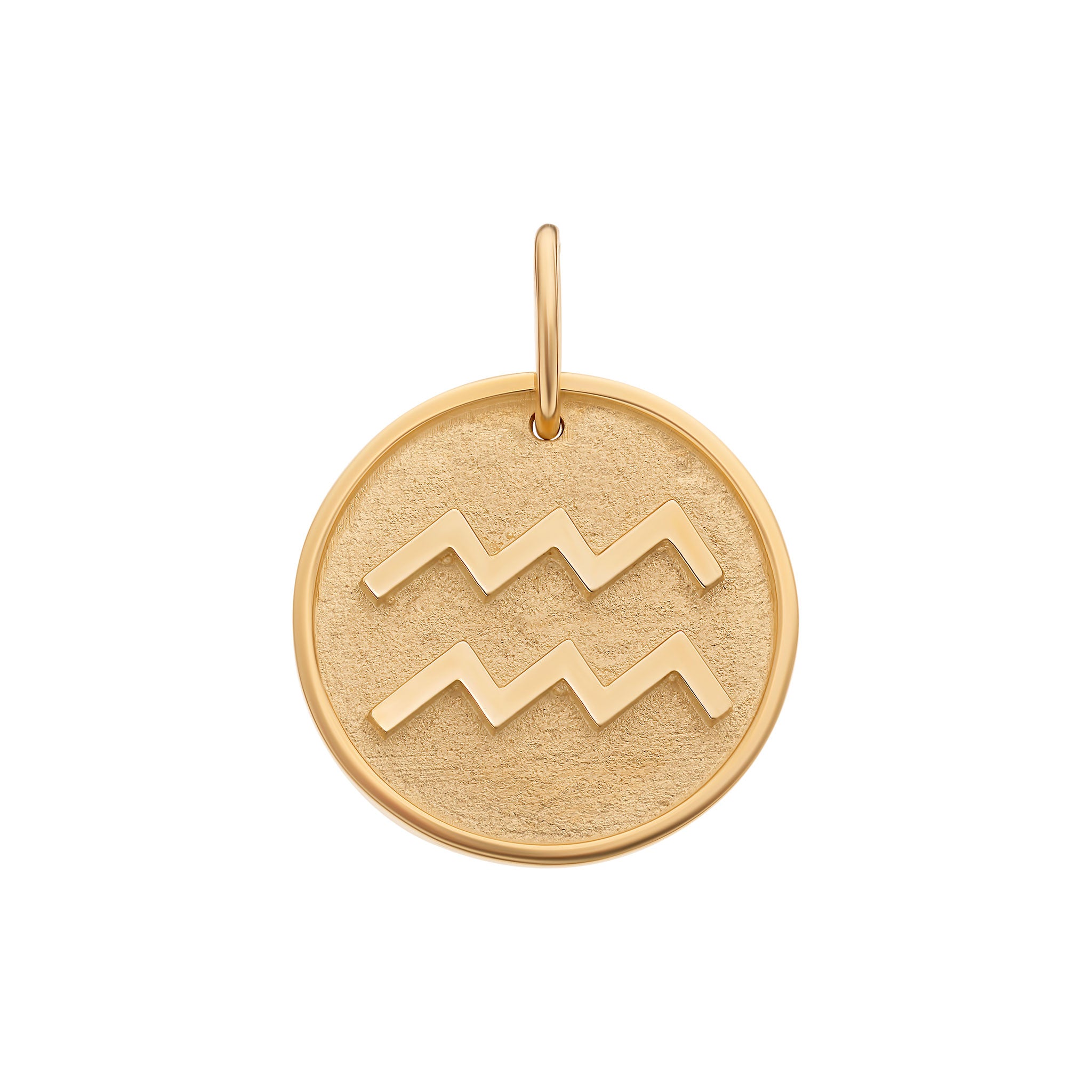 Aquarius Zodiac Charm