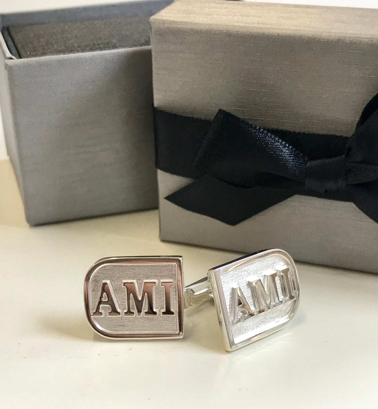 Sterling Cufflinks LJ 