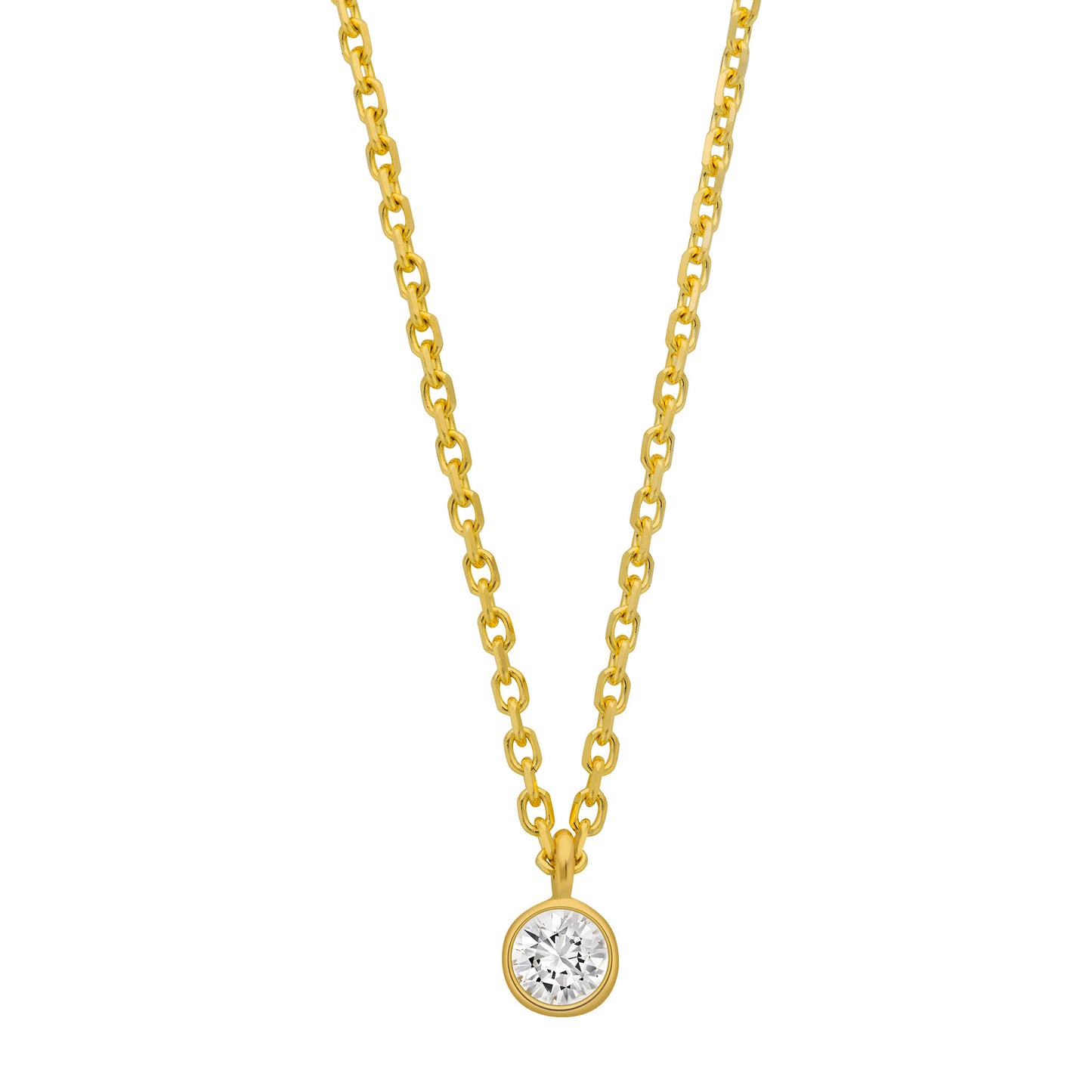 Mini Diamond Charm Necklace | LeahJessica Jewelry