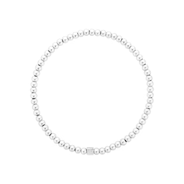 3mm Gold Filled Bead Bracelet